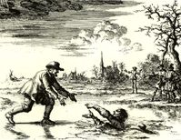 Dirk Willemsz rescues his pursuer