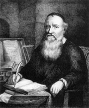 Menno Simons - engraving by Jacob Burghart